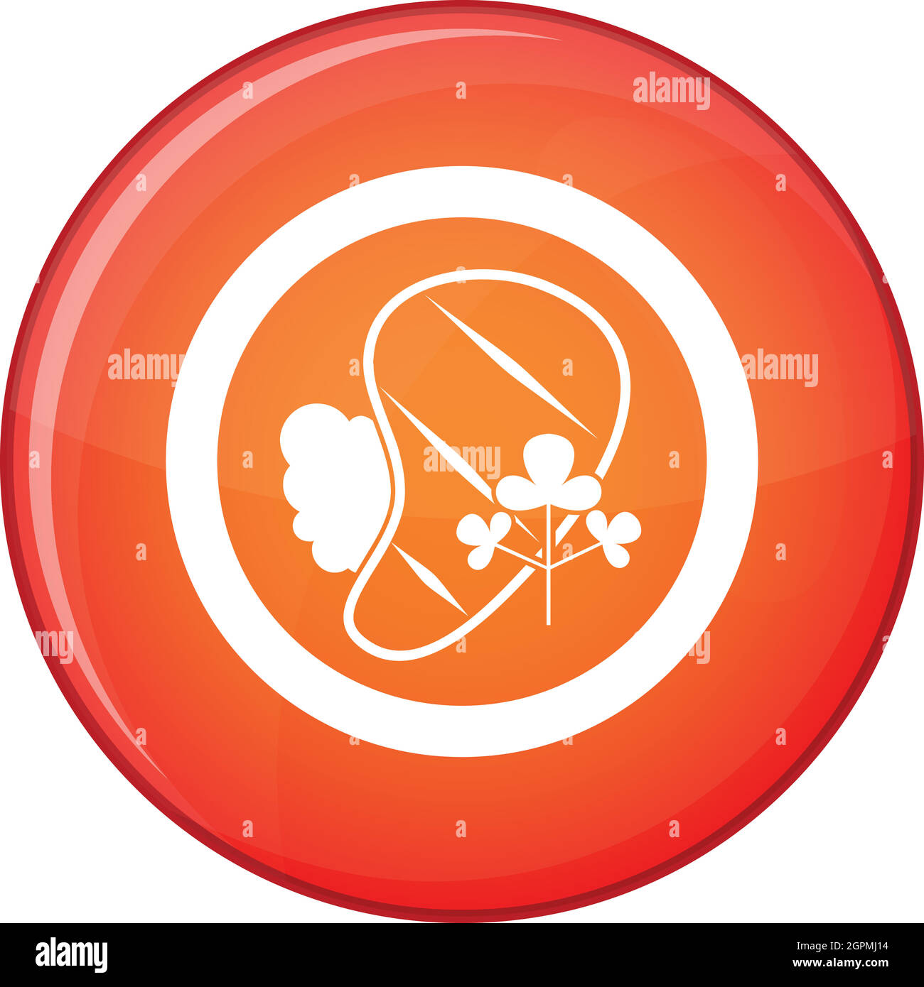 Steak icon, flat style Stock Vector Image & Art - Alamy