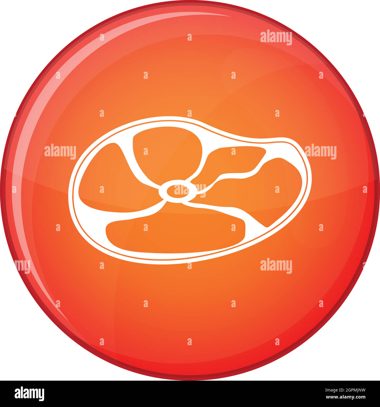 Steak icon, flat style Stock Vector Image & Art - Alamy