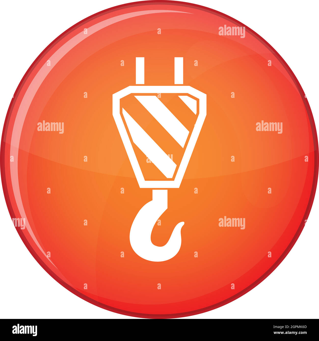 Crane picking up construction hires stock photography and images Alamy