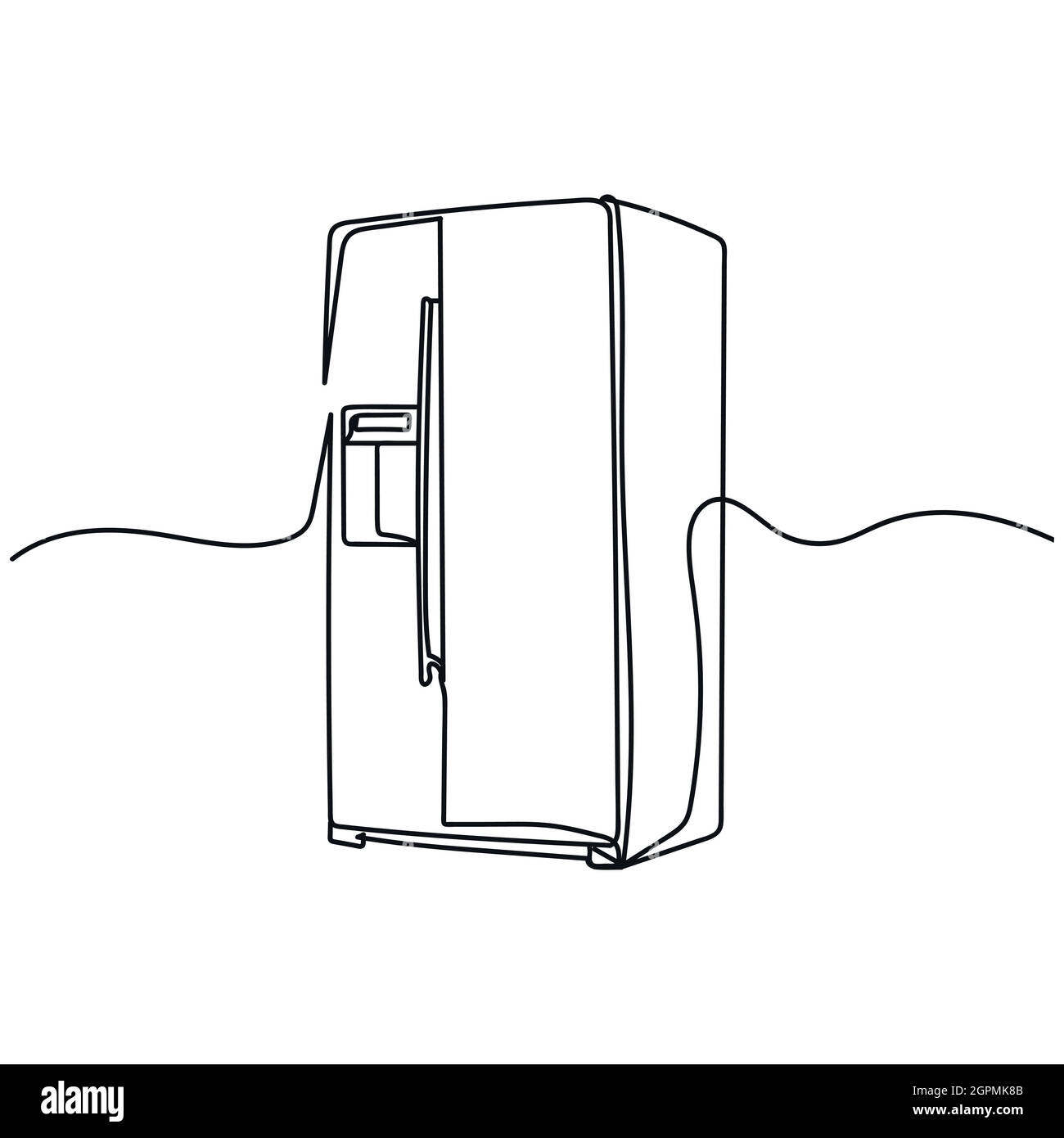 Minimal line art icon Cut Out Stock Images Pictures Alamy