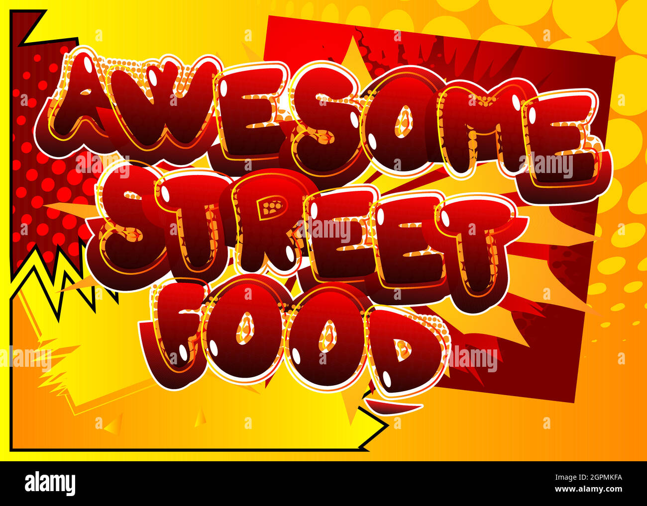 Awesome Street Food Stock Vector Image & Art Alamy