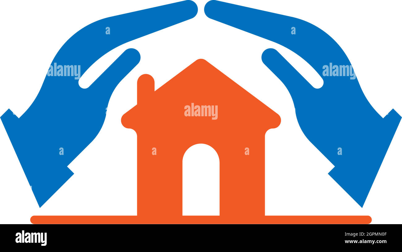 House icon logo simple design template vector Stock Vector