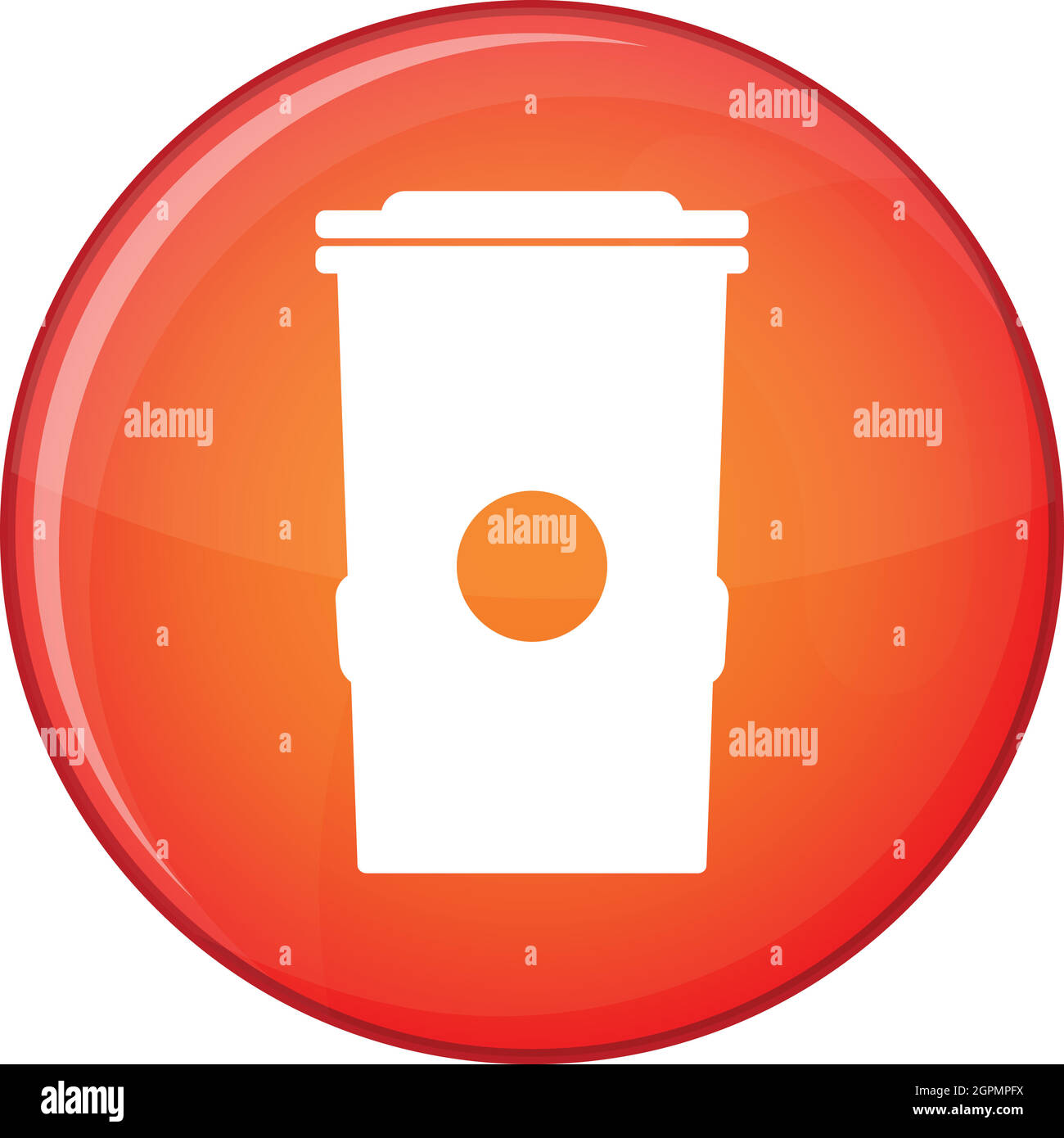 Trash can icon, flat style Stock Vector Image & Art - Alamy