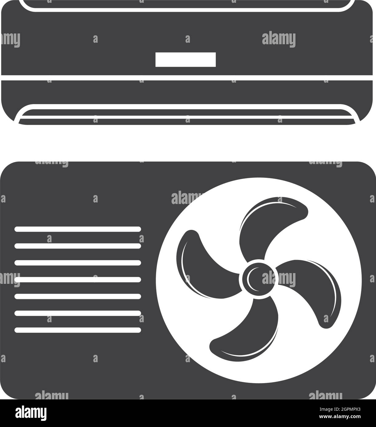 airconditioner vector icon illustration design Stock Vector