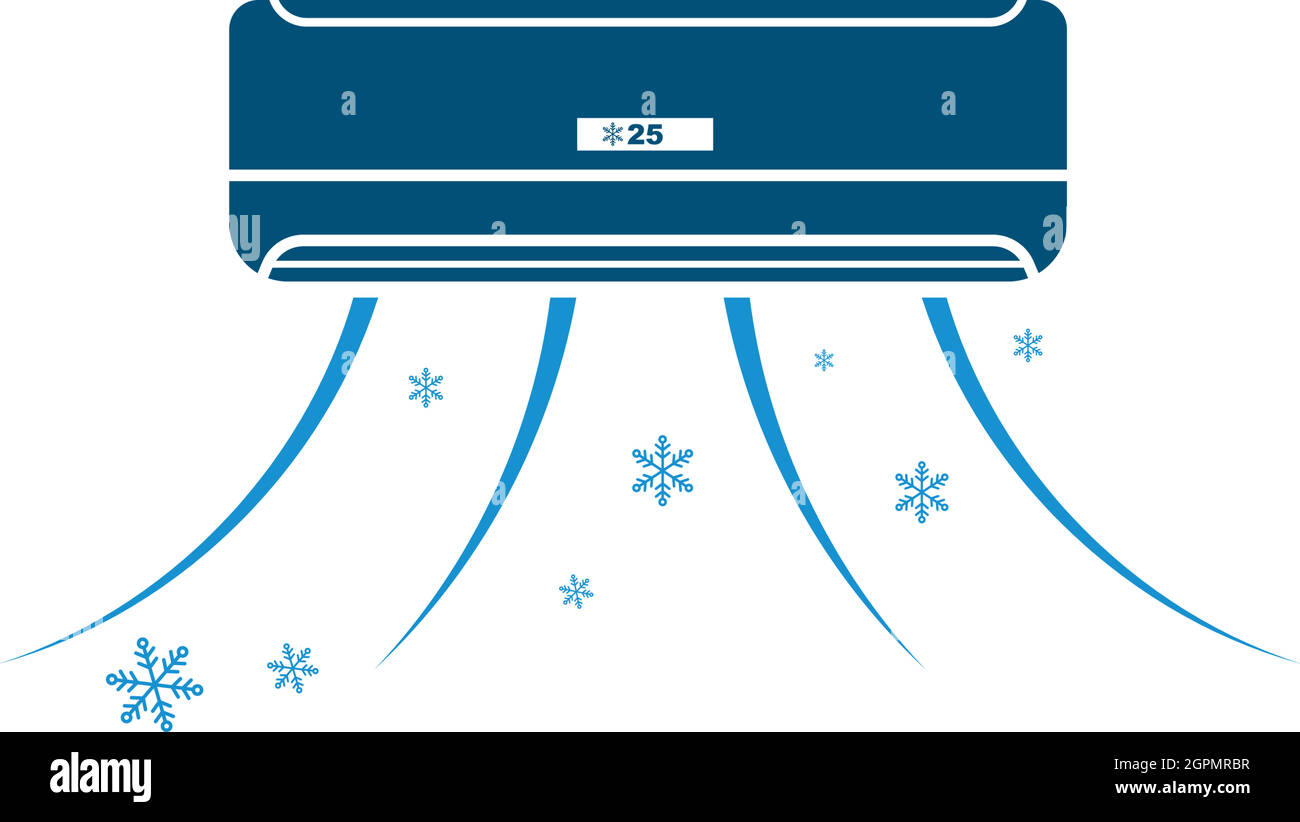 airconditioner vector icon illustration design Stock Vector