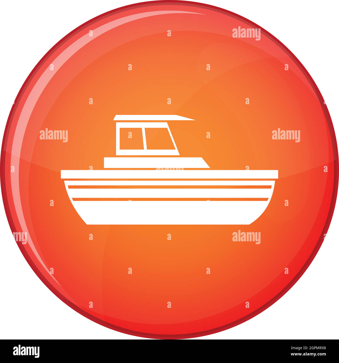 Motor cruiser sea Stock Vector Images - Alamy