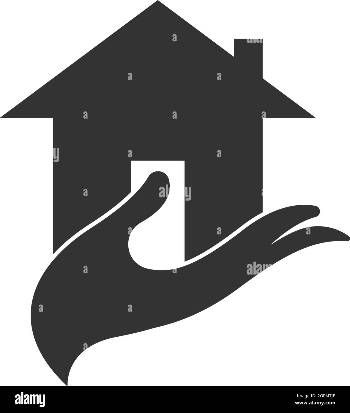 House icon logo simple design template vector Stock Vector