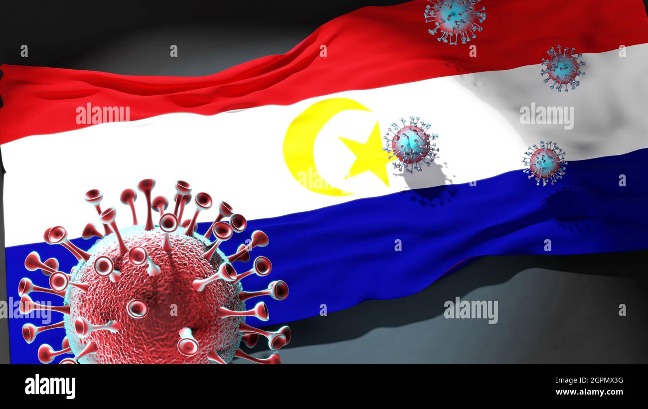 Johor Flag High Resolution Stock Photography And Images Alamy