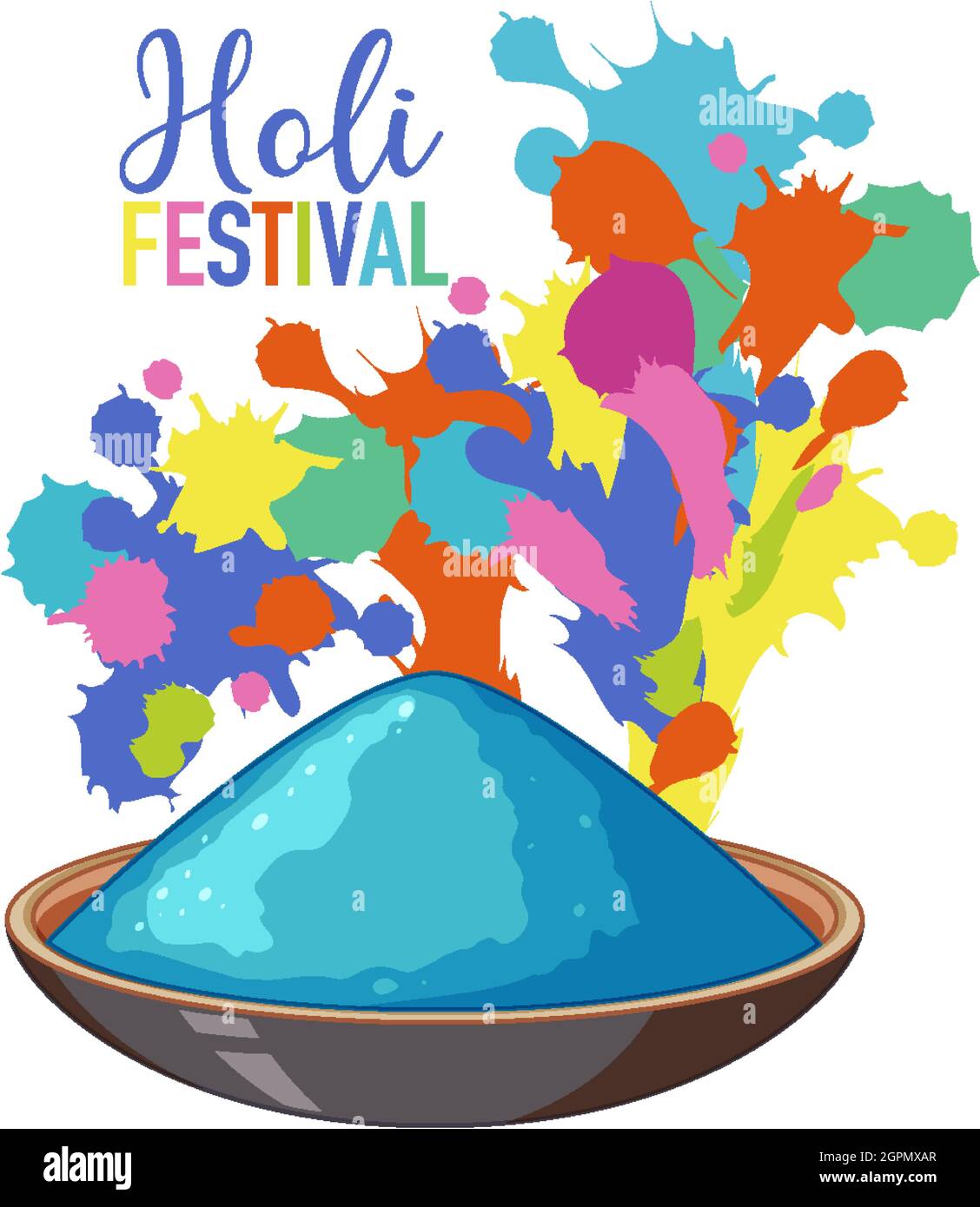 holi fastival display board idea