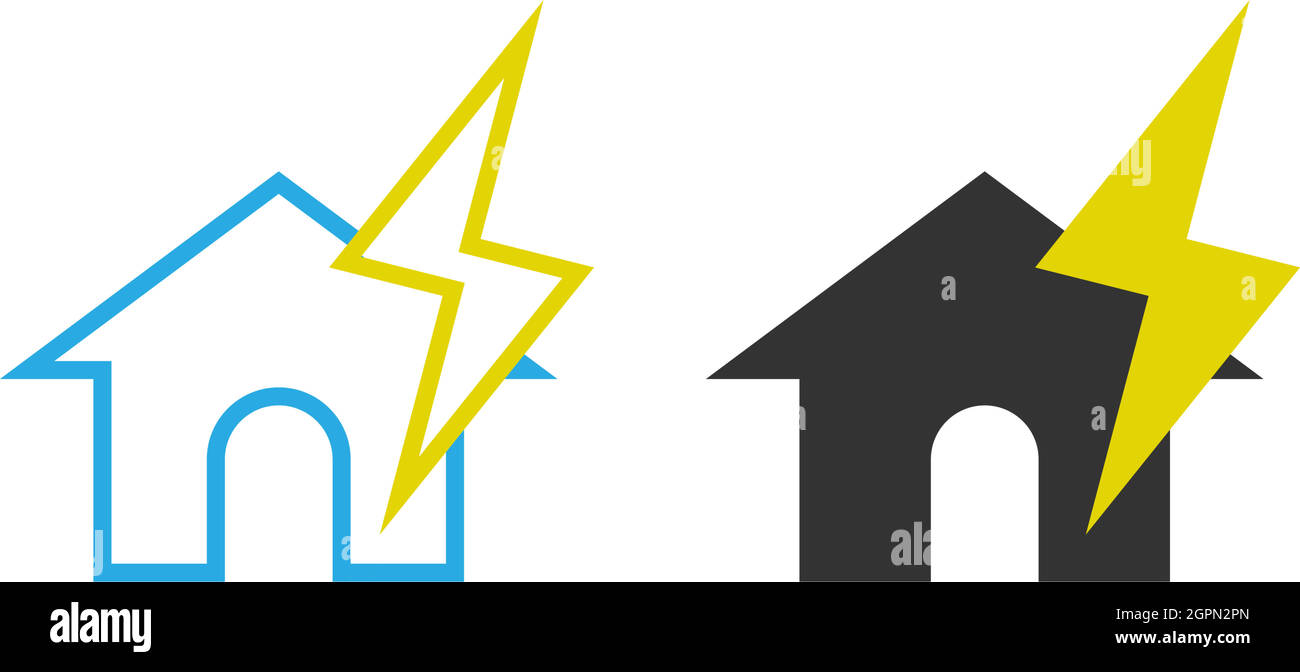 House icon logo simple design template vector Stock Vector