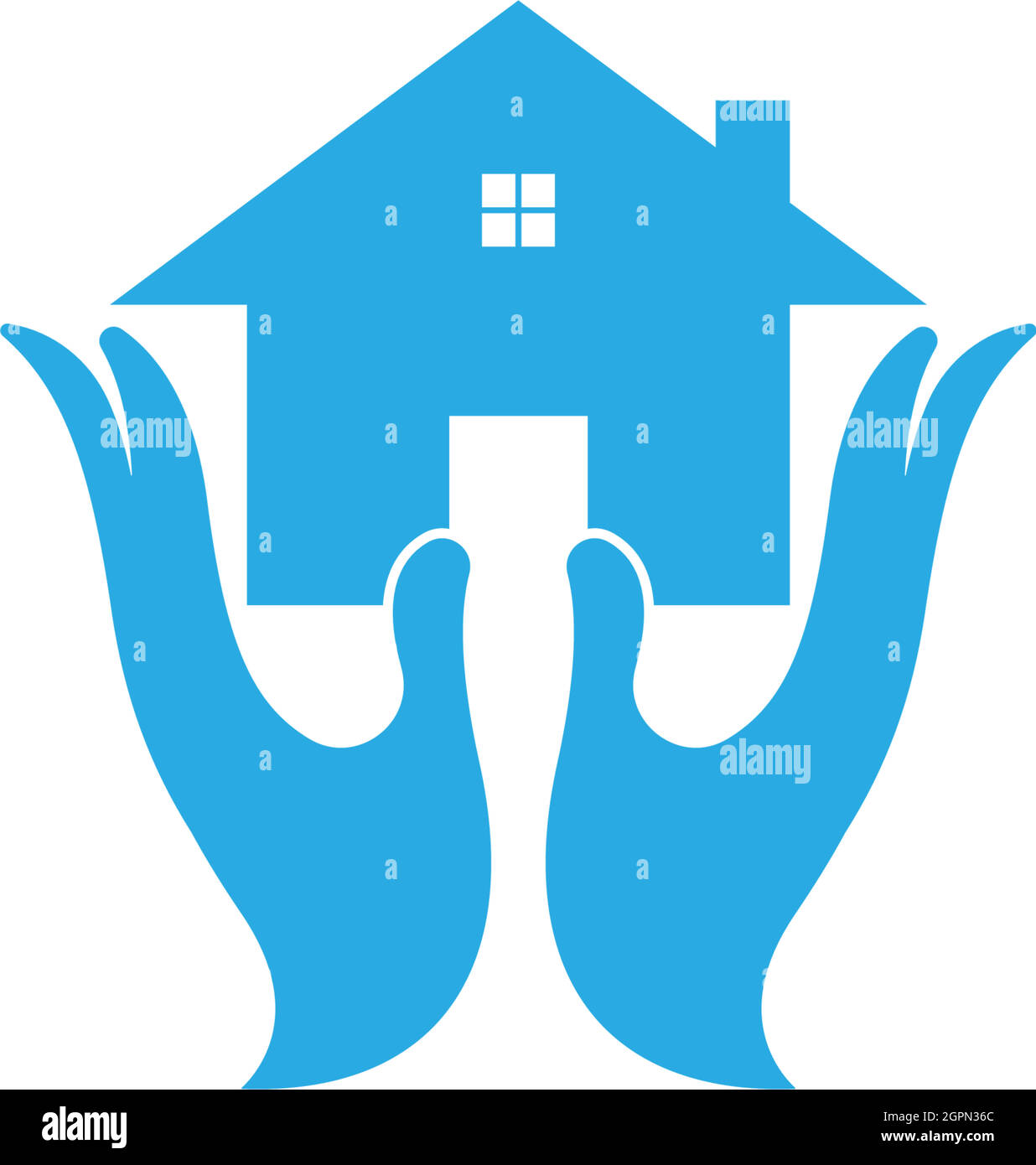 House icon logo simple design template vector Stock Vector