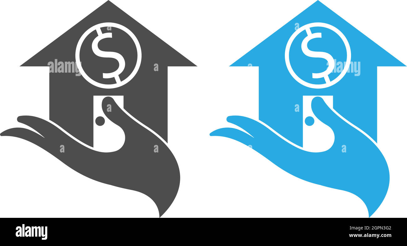 House icon logo simple design template vector Stock Vector Image & Art ...
