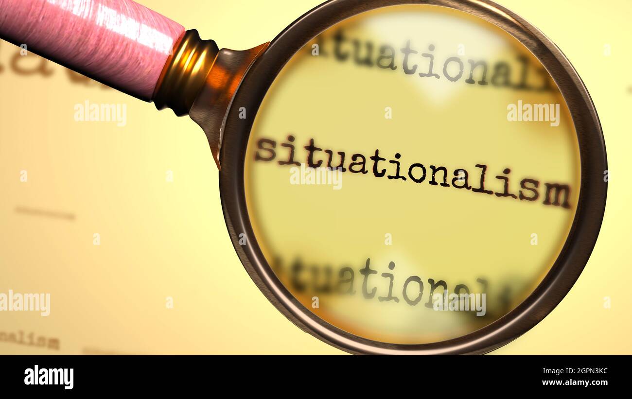 Situationalism hi-res stock photography and images - Alamy