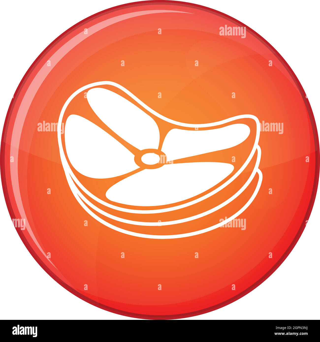 Steak icon, flat style Stock Vector Image & Art - Alamy