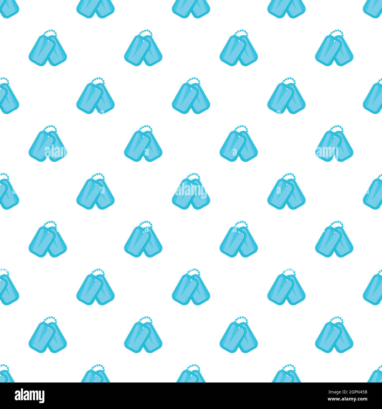 Army badge pattern, cartoon style Stock Vector