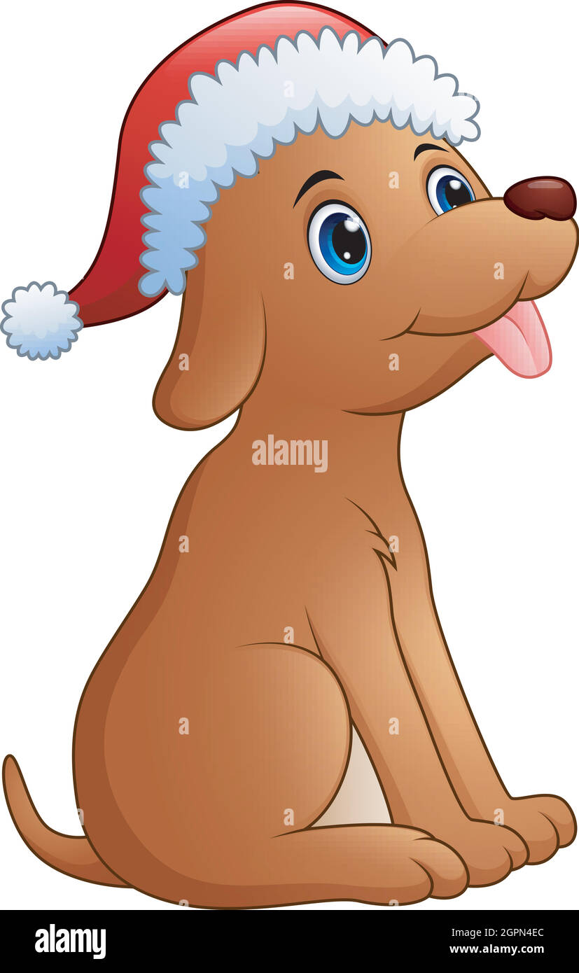 Friendly cute dog Stock Vector Images Alamy
