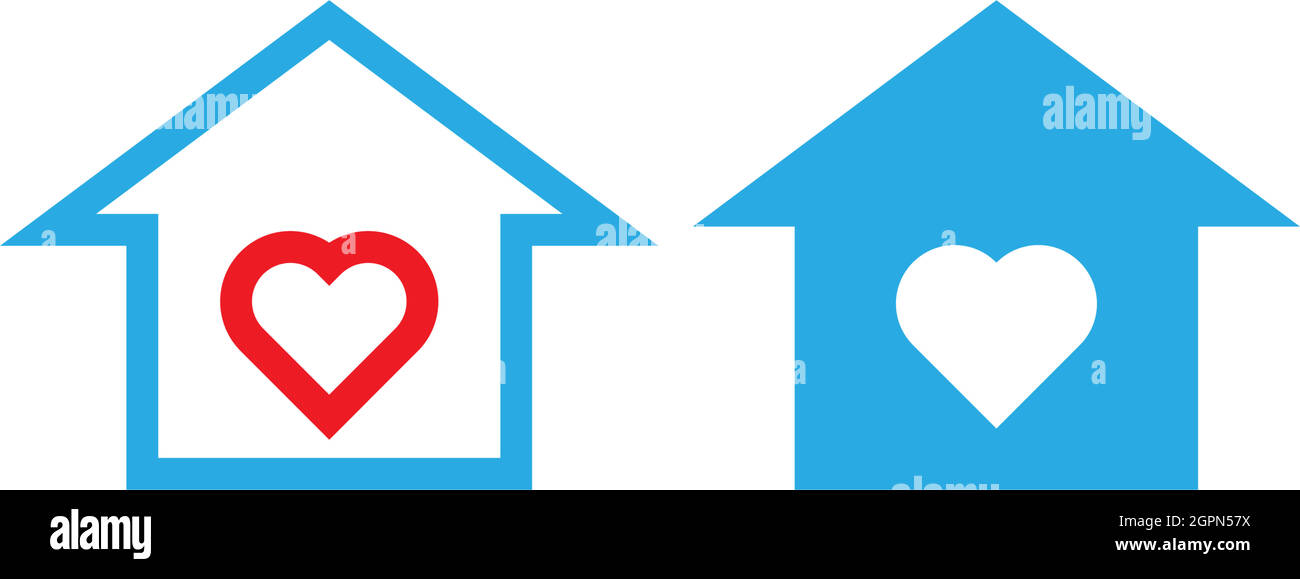 House icon logo simple design template vector Stock Vector Image & Art ...