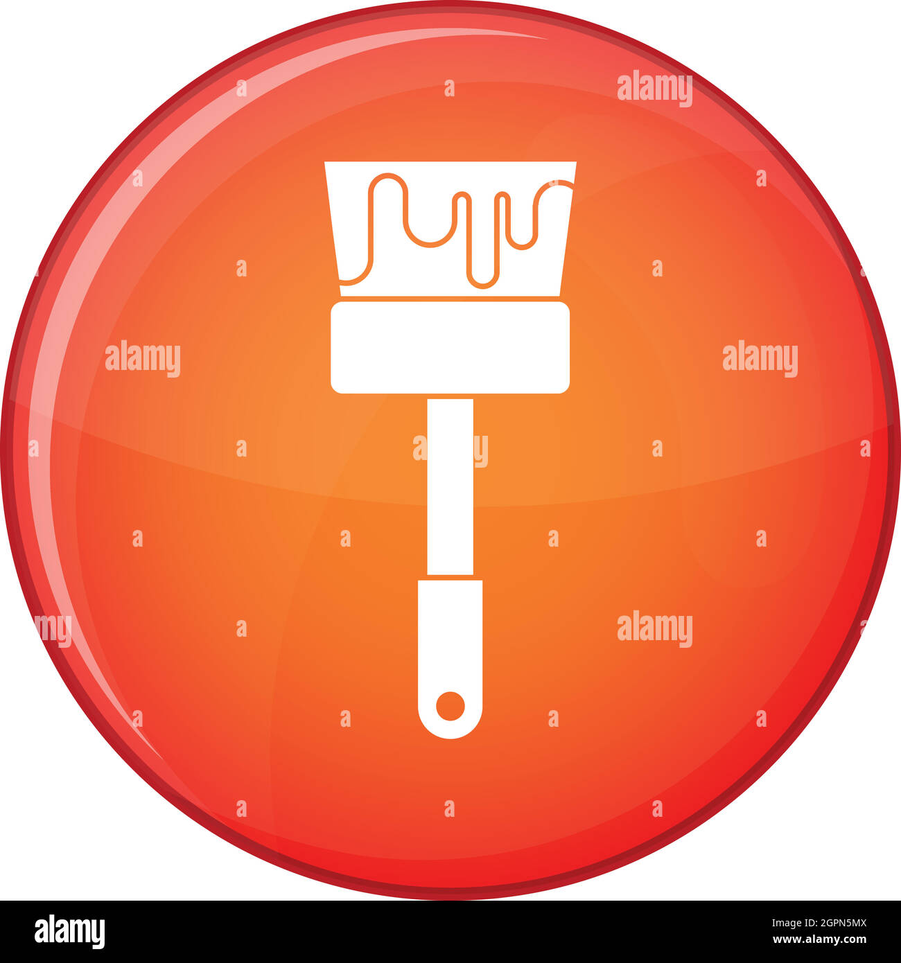 Paintbrush icon hires stock photography and images Alamy