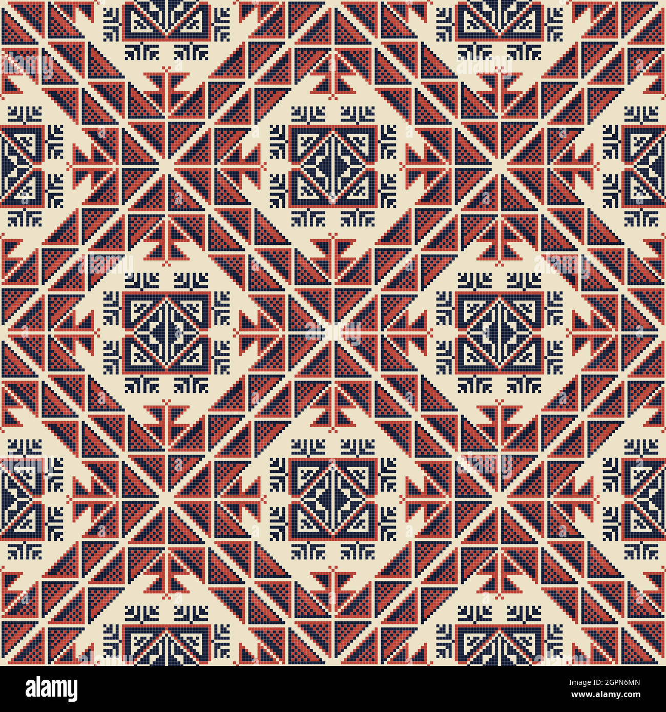 Palestinian embroidery pattern Stock Vector Image & Art - Alamy
