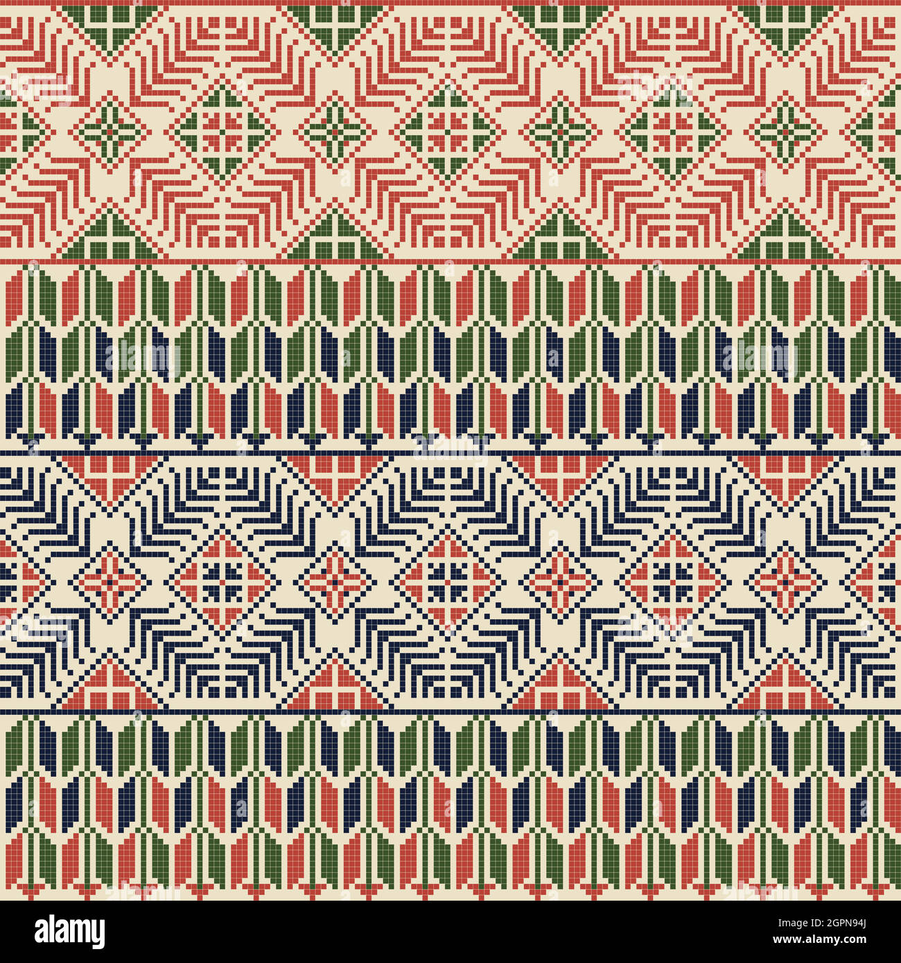 Palestinian Pattern Palestinian embroidery pattern Stock Vector Image & Art - Alamy