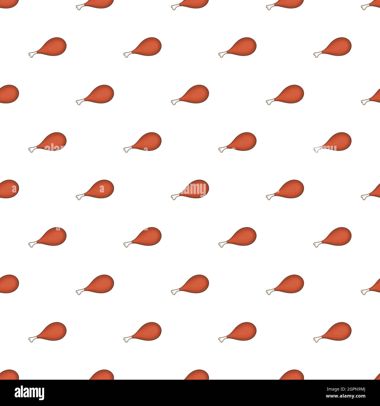 Fried chicken steak Stock Vector Images - Alamy