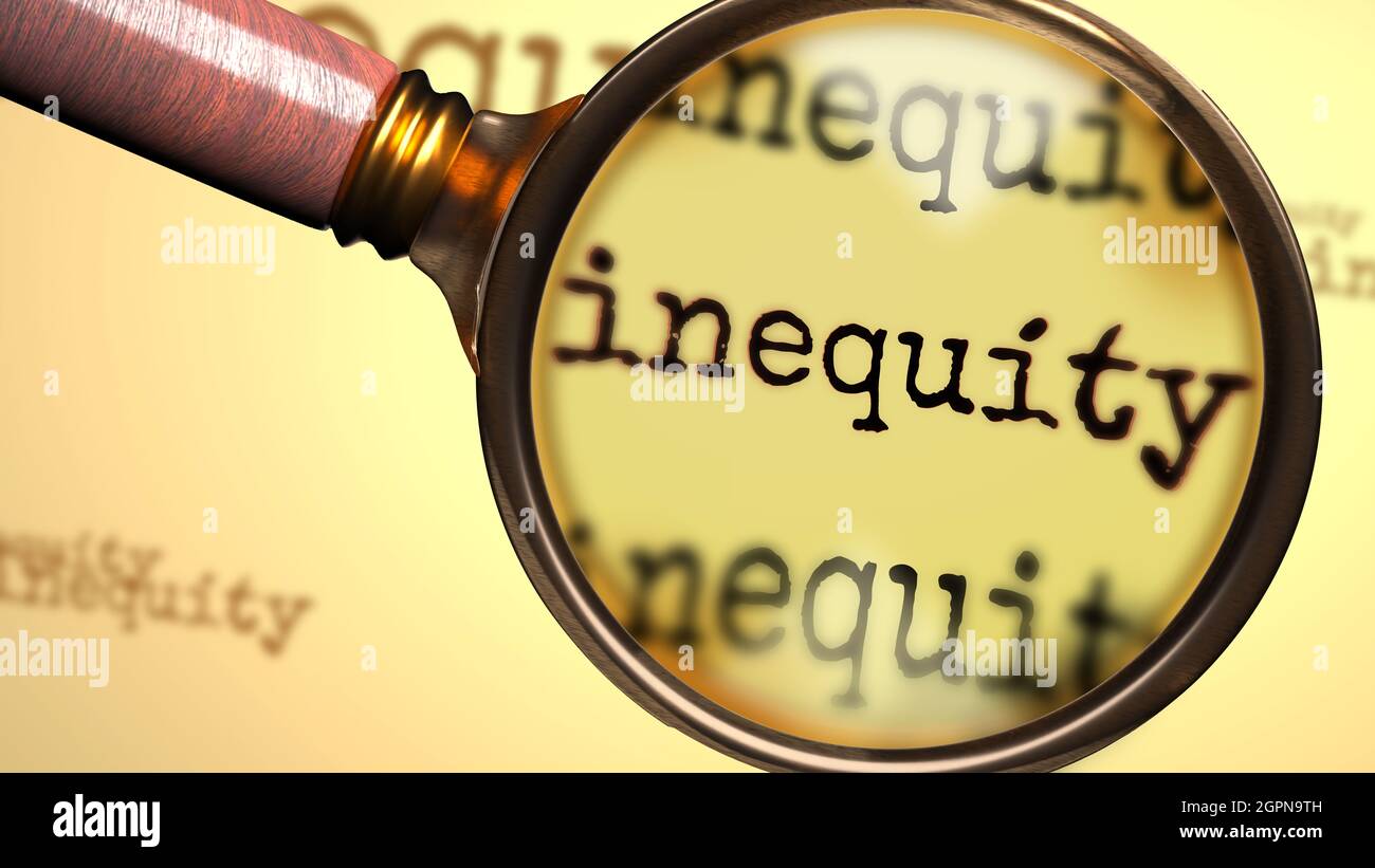 Inequity hi-res stock photography and images - Alamy