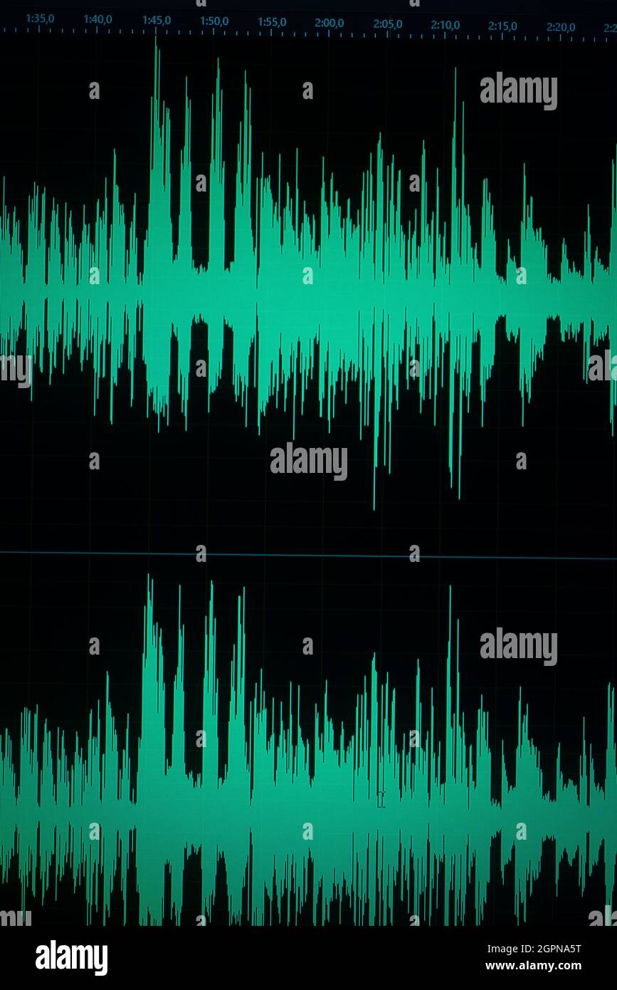 Voiceover studio voice actor dialogue recording audio sound wave