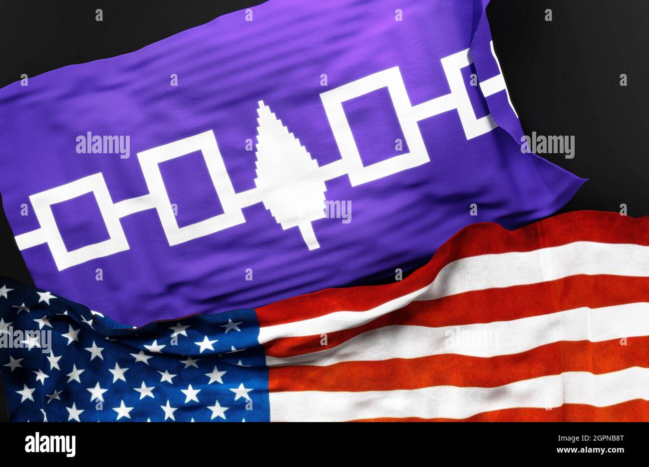 The Iroquois Confederacy Flag: A Symbol Of Unity, Strength, And Resilience