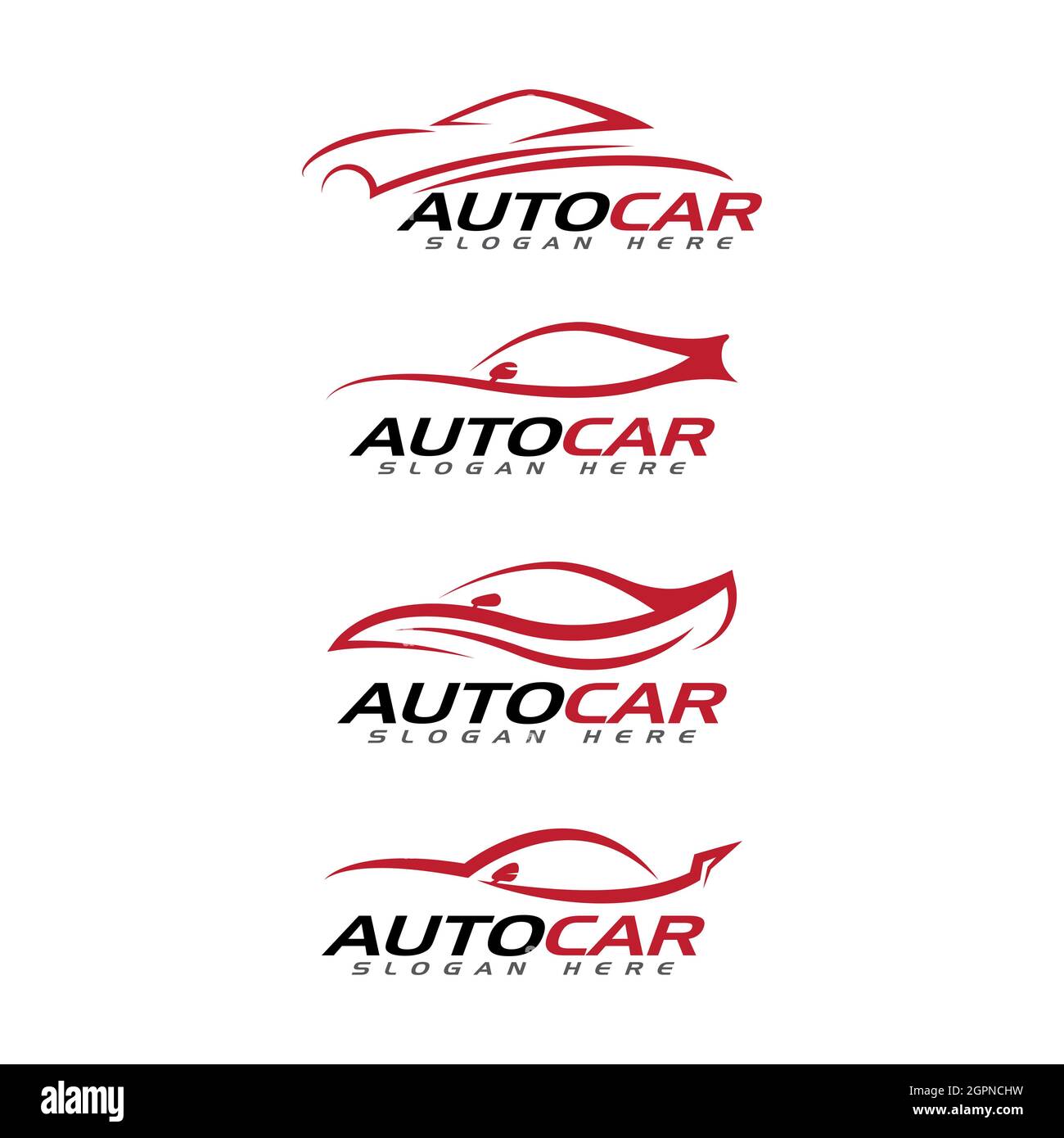 Auto car Logo Template vector illustration icon design Stock Photo - Alamy
