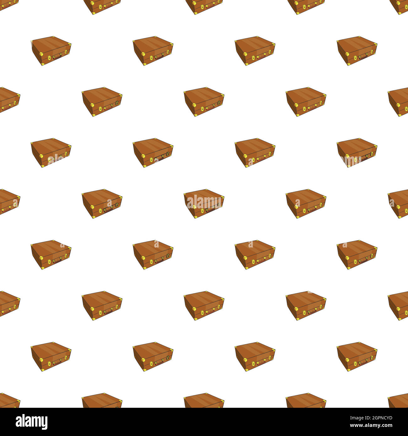 Diplomat pattern, cartoon style Stock Vector