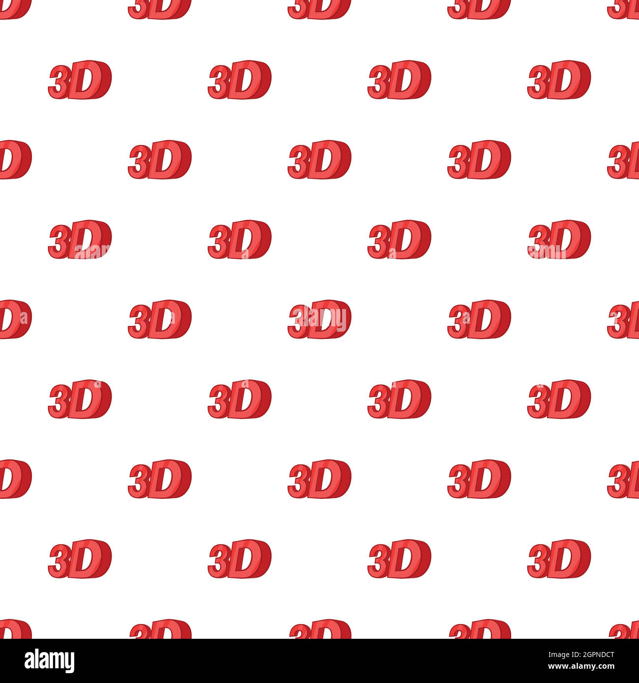 Pattern Cartoon. Sign Sign 3d pattern, cartoon style Stock Vector Image & Art - Alamy
