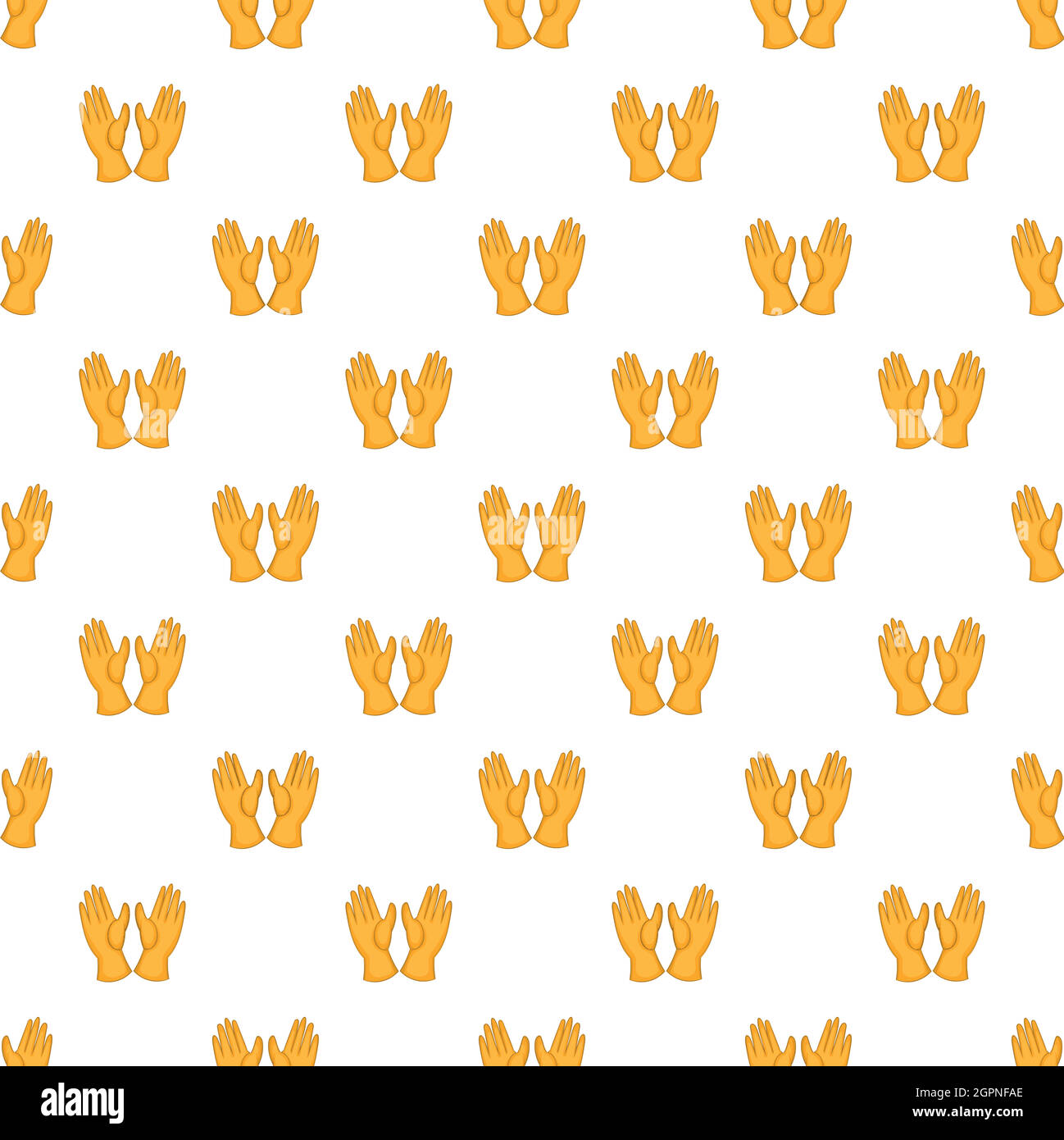 Rubber gloves pattern, cartoon style Stock Vector Image & Art - Alamy