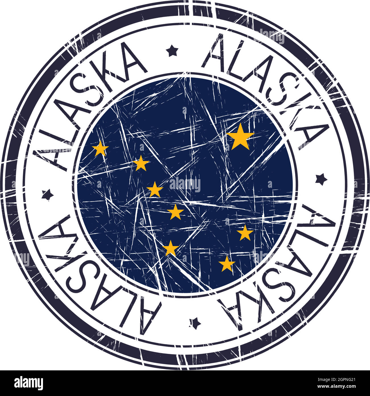Alaska rubber stamp Stock Vector Image & Art Alamy
