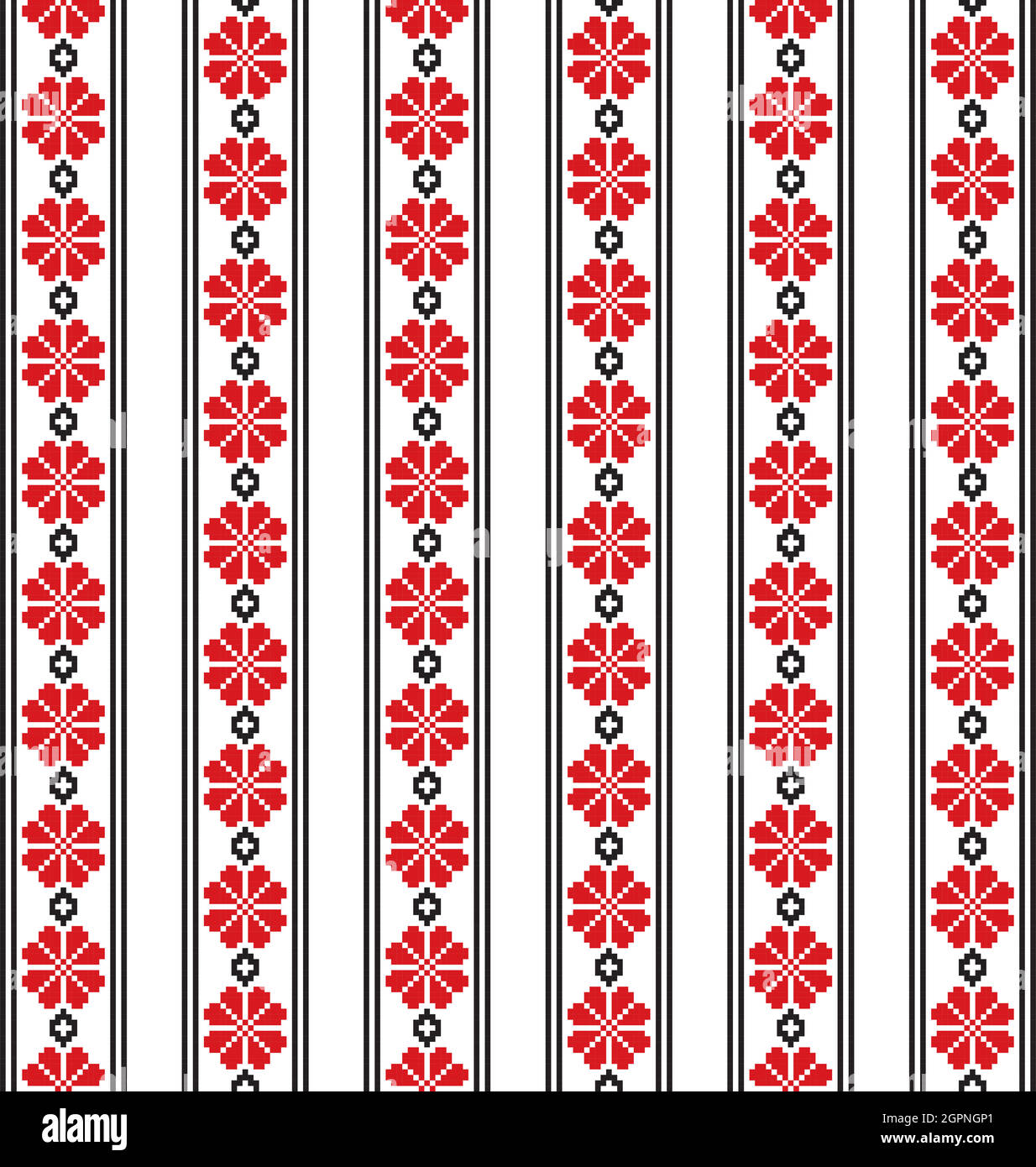 Romanian traditional pattern Stock Vector