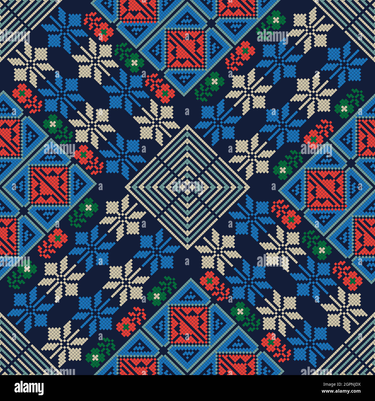 Palestinian Pattern Print Palestinian embroidery pattern 247 Stock Vector Image & Art - Alamy