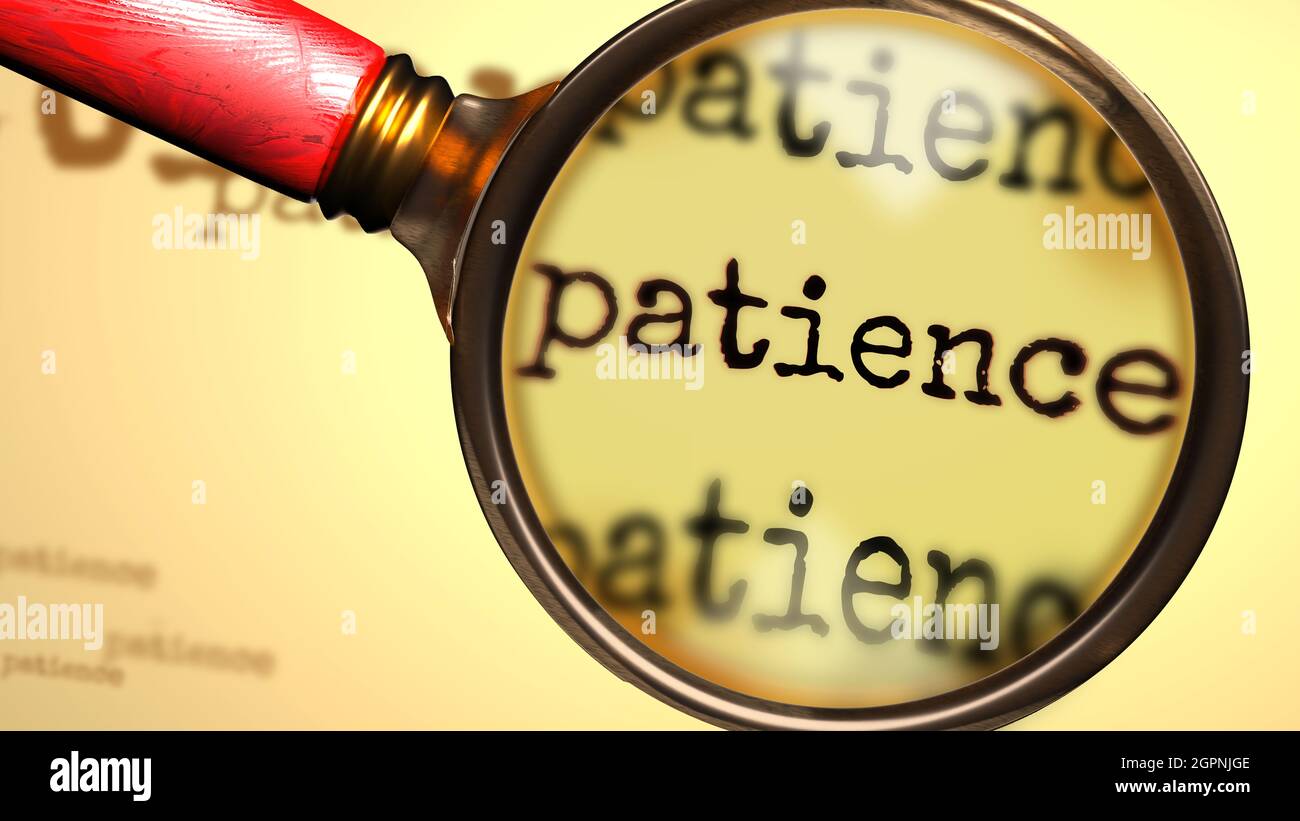 patience  Tradução de patience no Dicionário Infopédia de Inglês