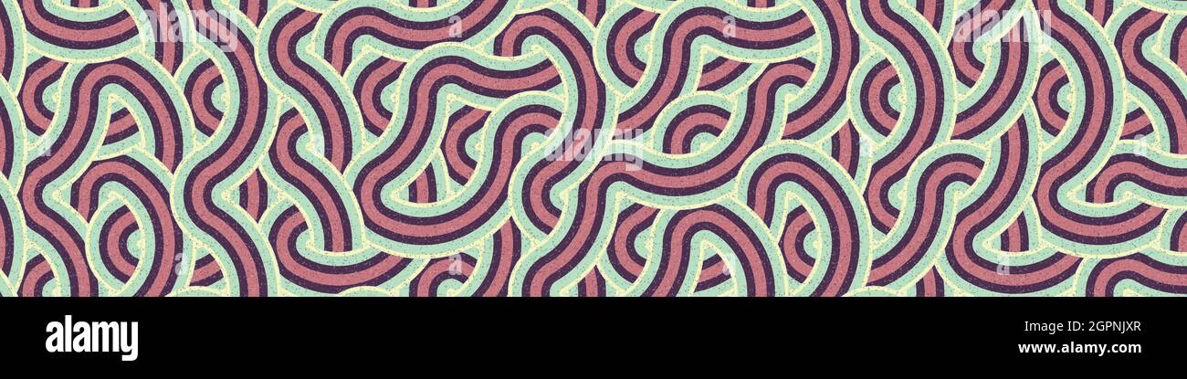 Computer-generated Hexagon Tile Connection art background design illustration Stock Vector
