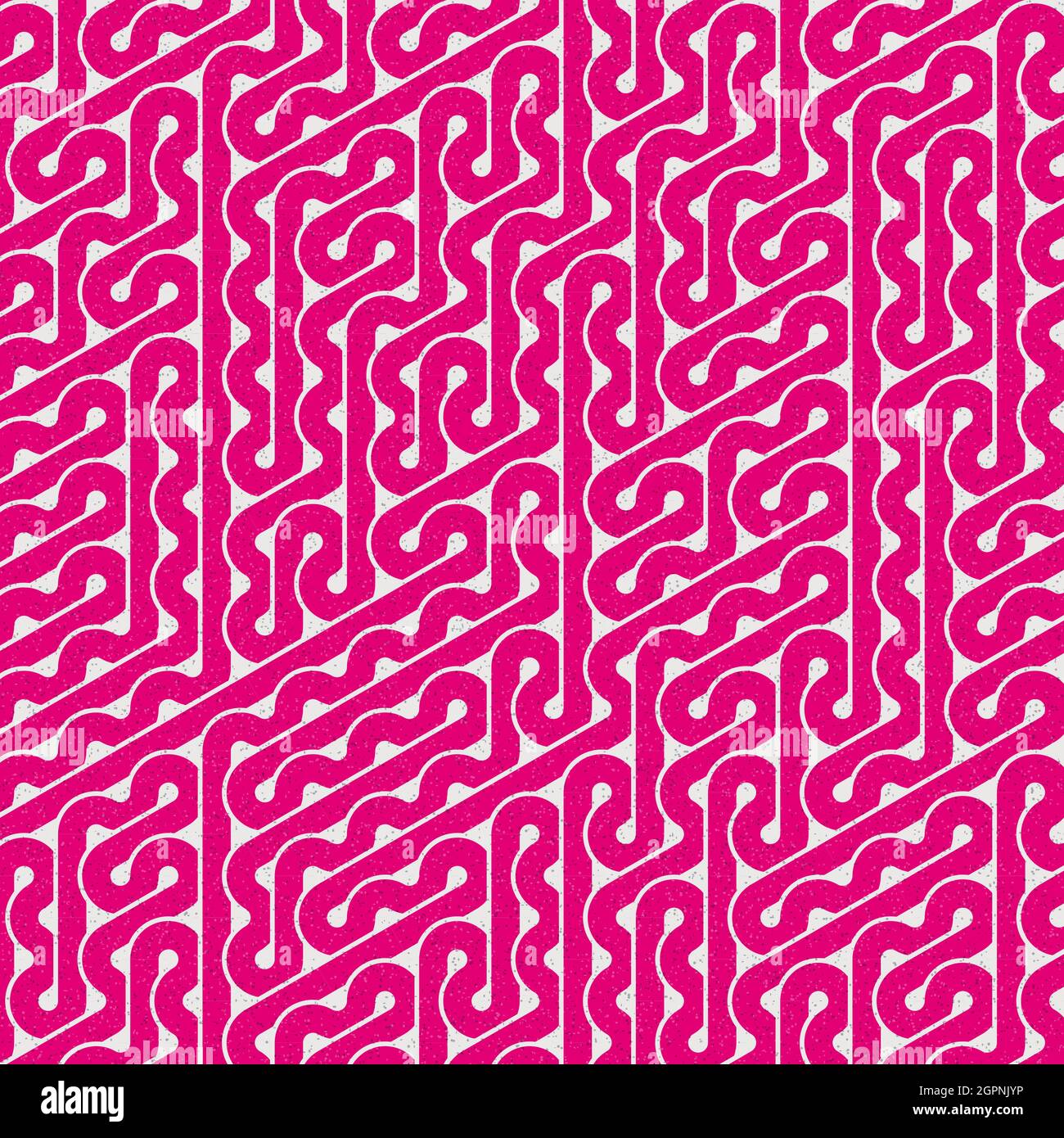 Computer-generated Hexagon Tile Connection art background design illustration Stock Vector
