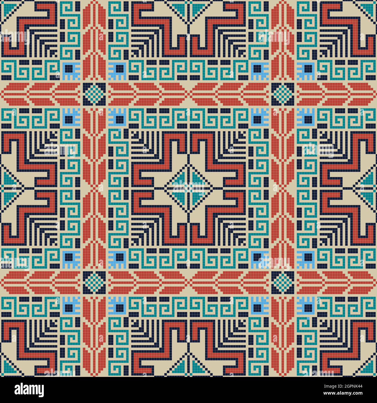 Palestinian embroidery pattern Stock Vector Image &amp; Art - Alamy