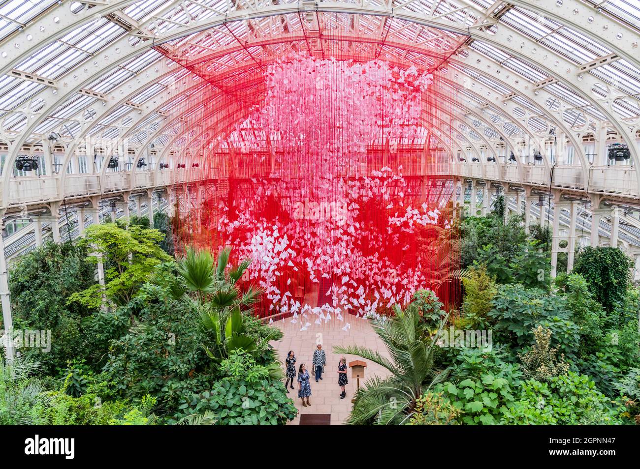 London, UK. 30th Sep, 2021. The immersive and largescale artwork One