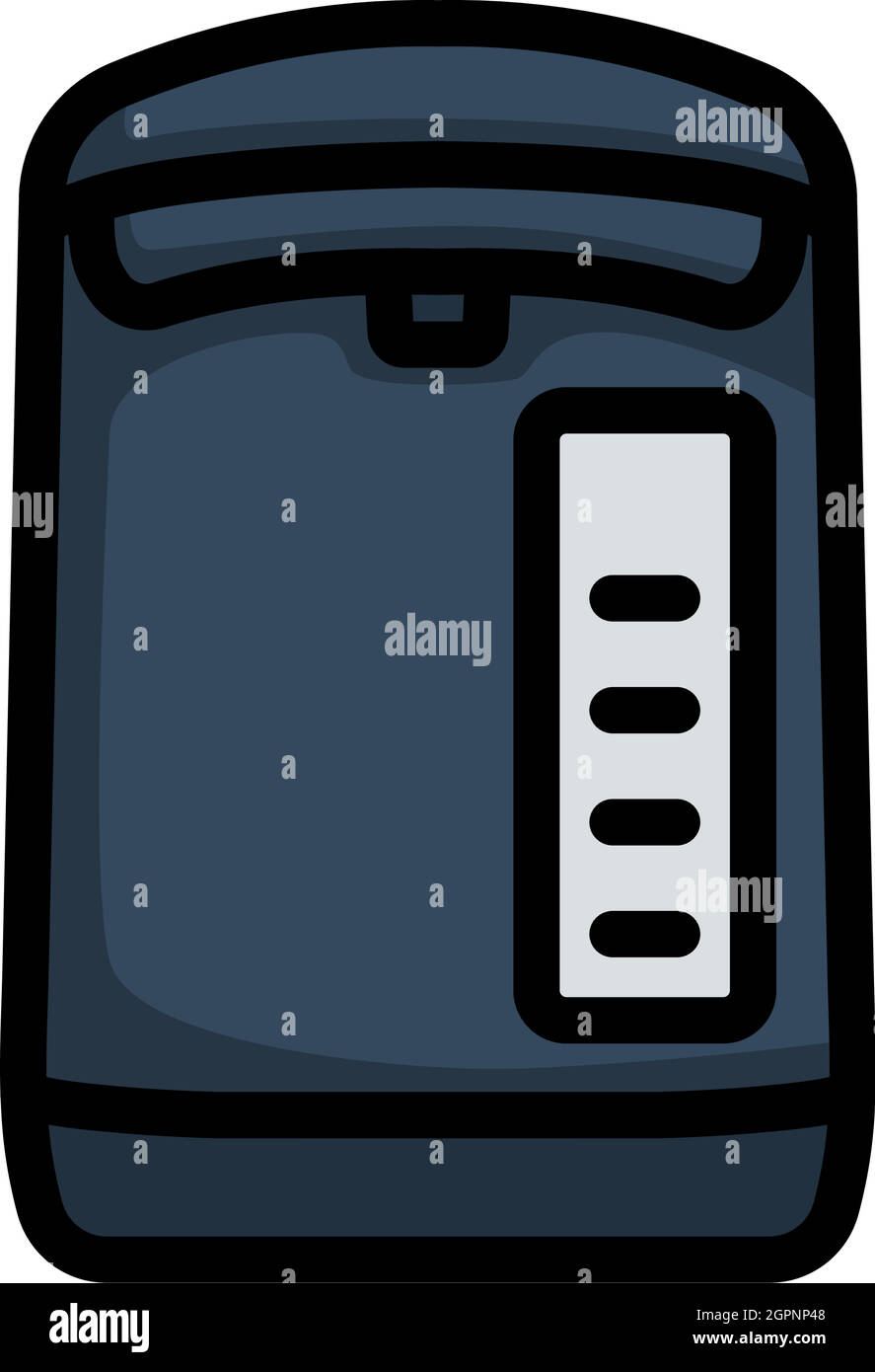 Kitchen Electric Kettle Icon Stock Vector