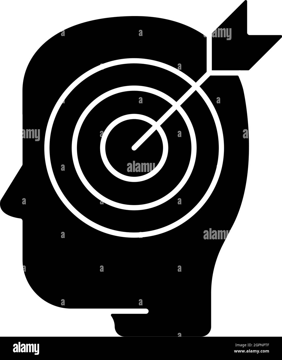 Precise knowledge black glyph icon Stock Vector Image & Art - Alamy