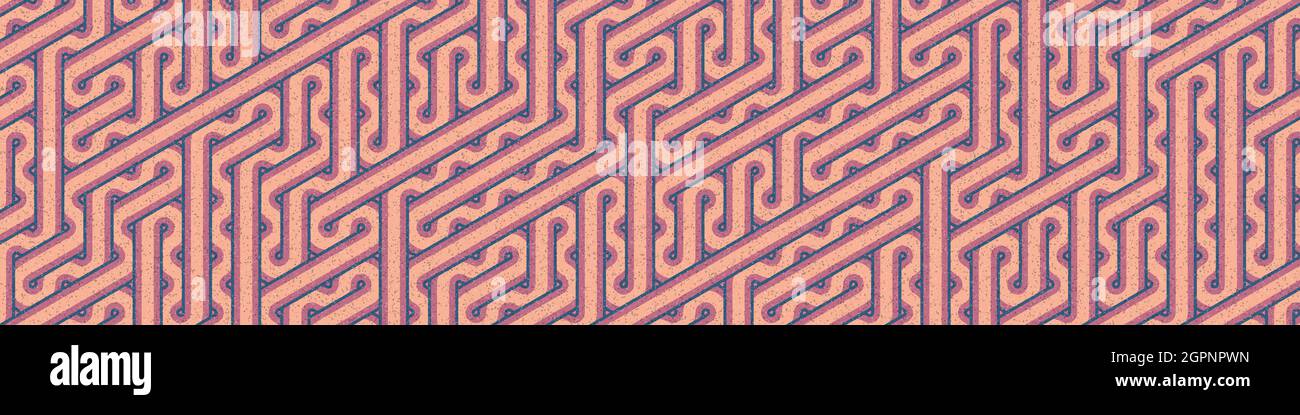Computer-generated Hexagon Tile Connection art background design illustration Stock Vector