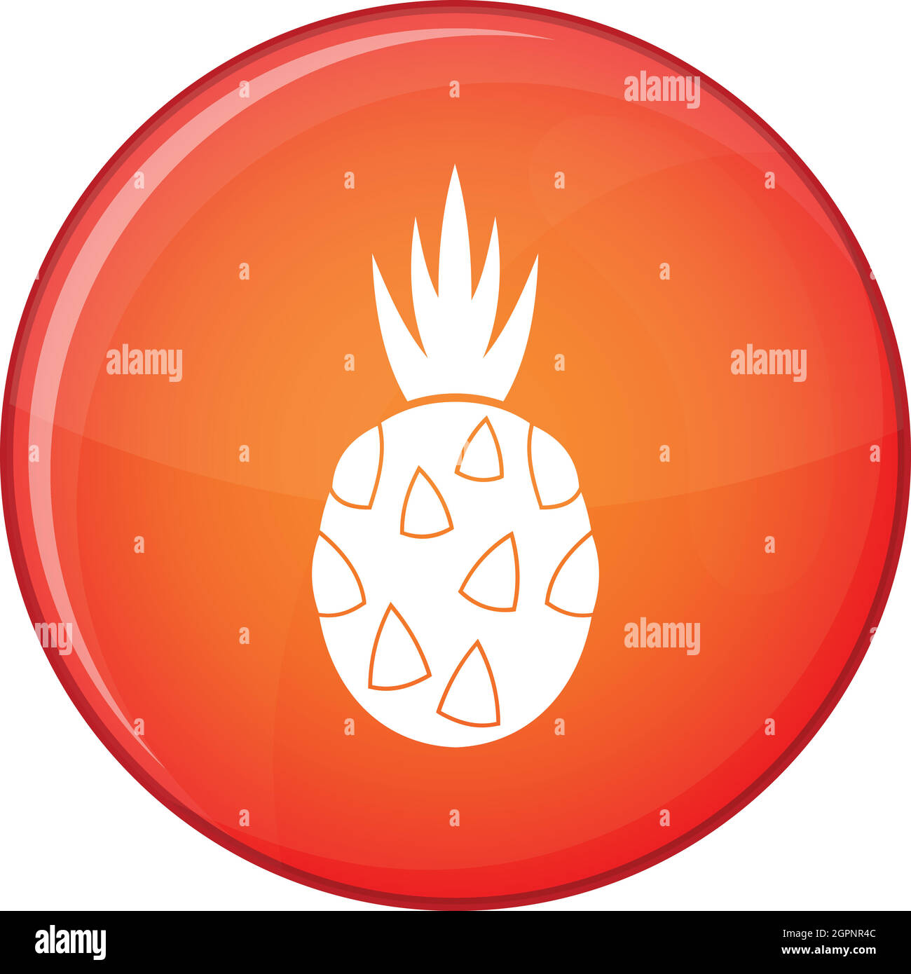 Pineapple leaves Stock Vector Images - Alamy