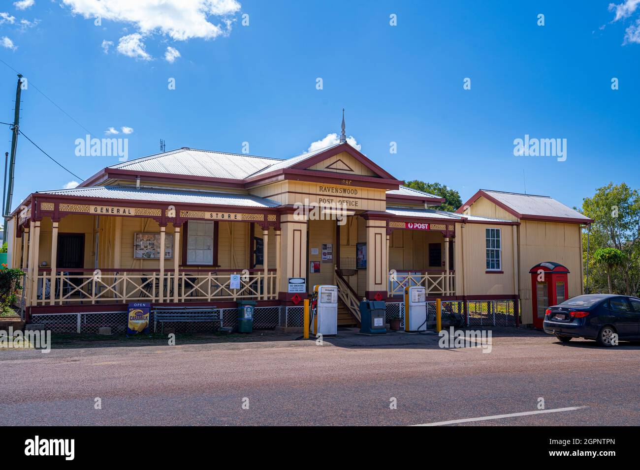 The heritage listed Ravenswood Post Office, built in 1885, Ravenswood