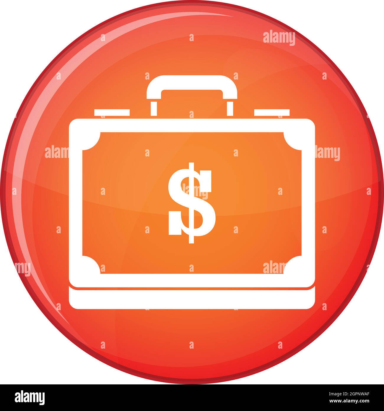 Briefcase money Stock Vector Images Alamy