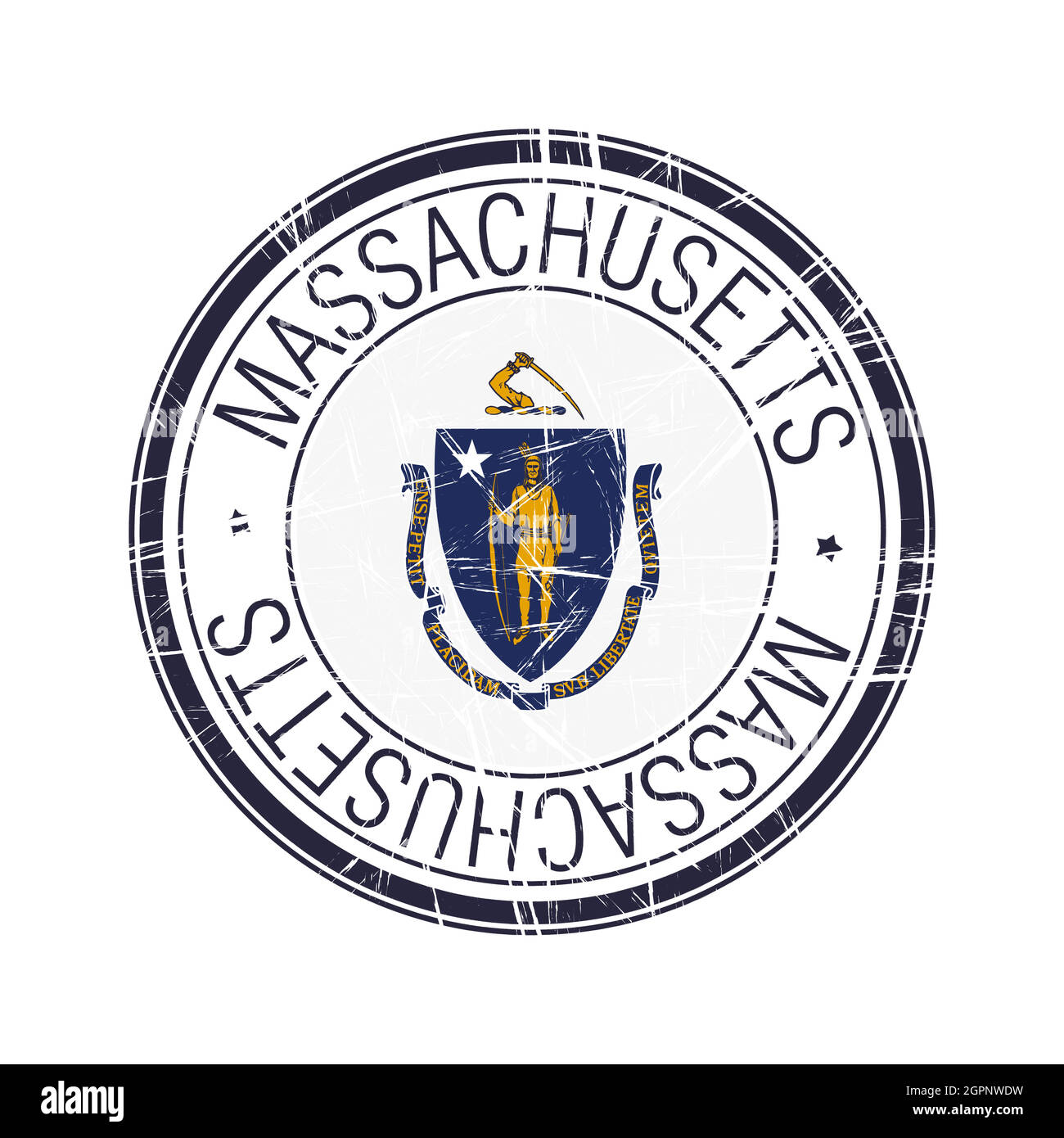 Massachusetts rubber stamp Stock Vector Image & Art - Alamy