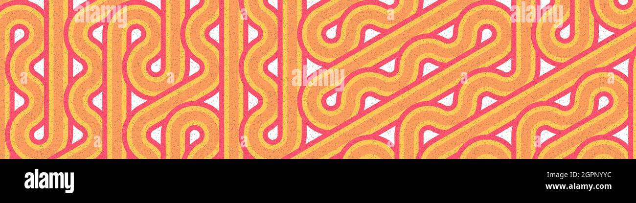 Computer-generated Hexagon Tile Connection art background design illustration Stock Vector