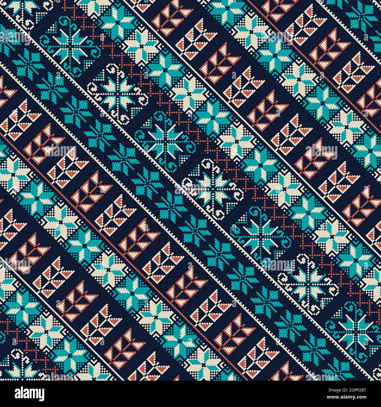Palestinian embroidery pattern 221 Stock Vector Image & Art - Alamy