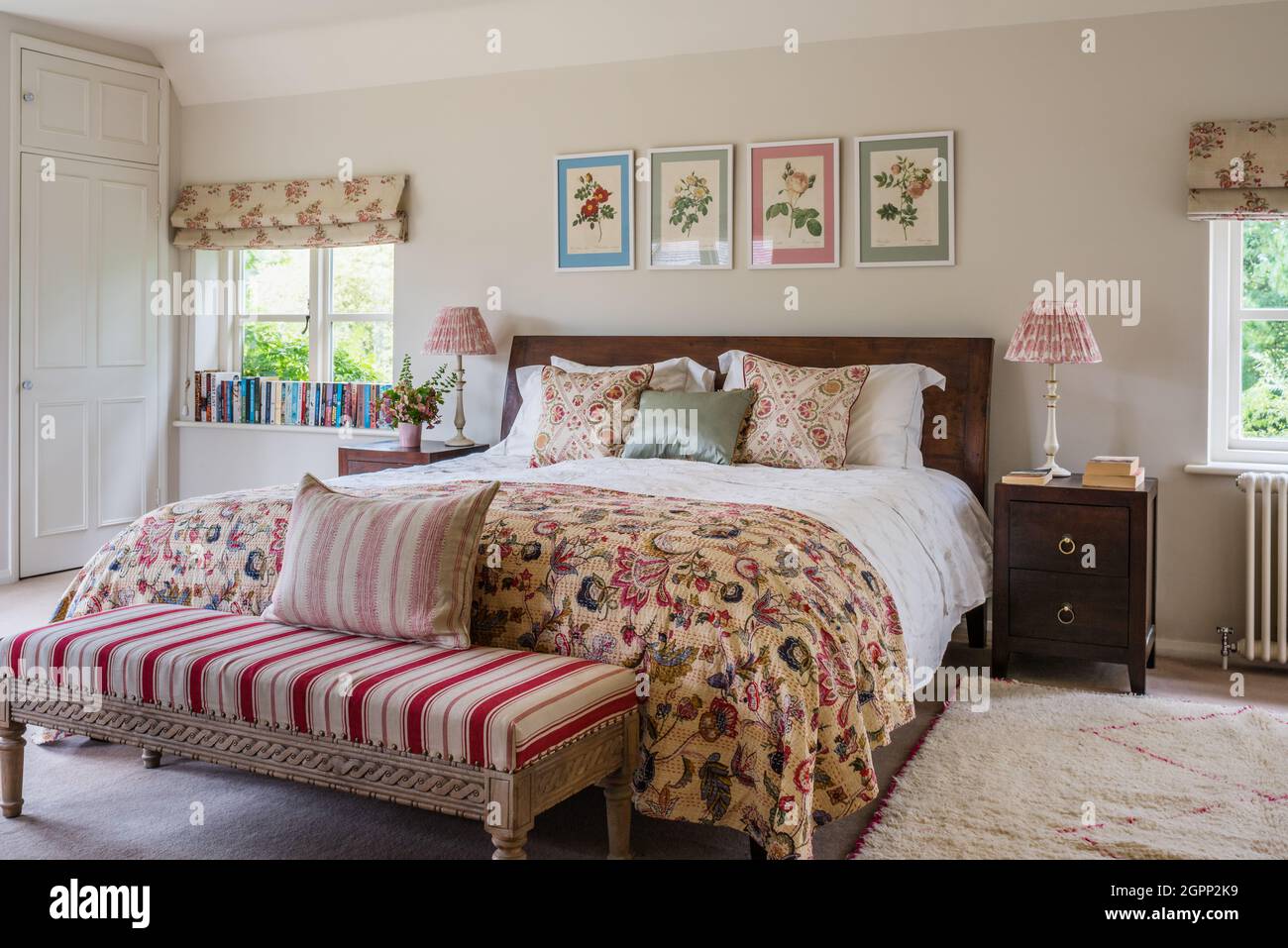 Botanic fabric pattern hi-res stock photography and images - Alamy